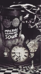 Image description: HOPE Brewery - Imperial Raspberry Sour beer can.
